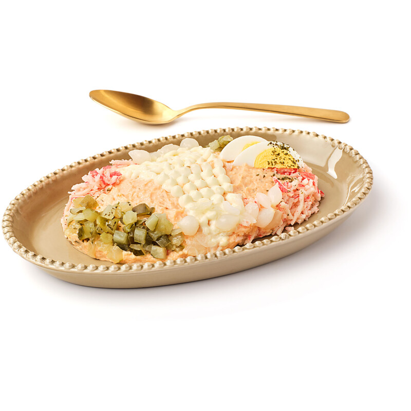 Een afbeelding van AH Saladeschotel zalm