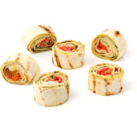Een afbeelding van AH Wrap kip pesto paprika