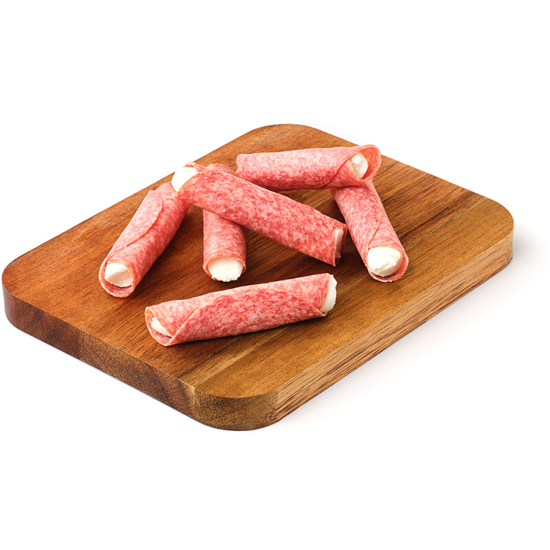 Een afbeelding van AH Salami met geitenkaas