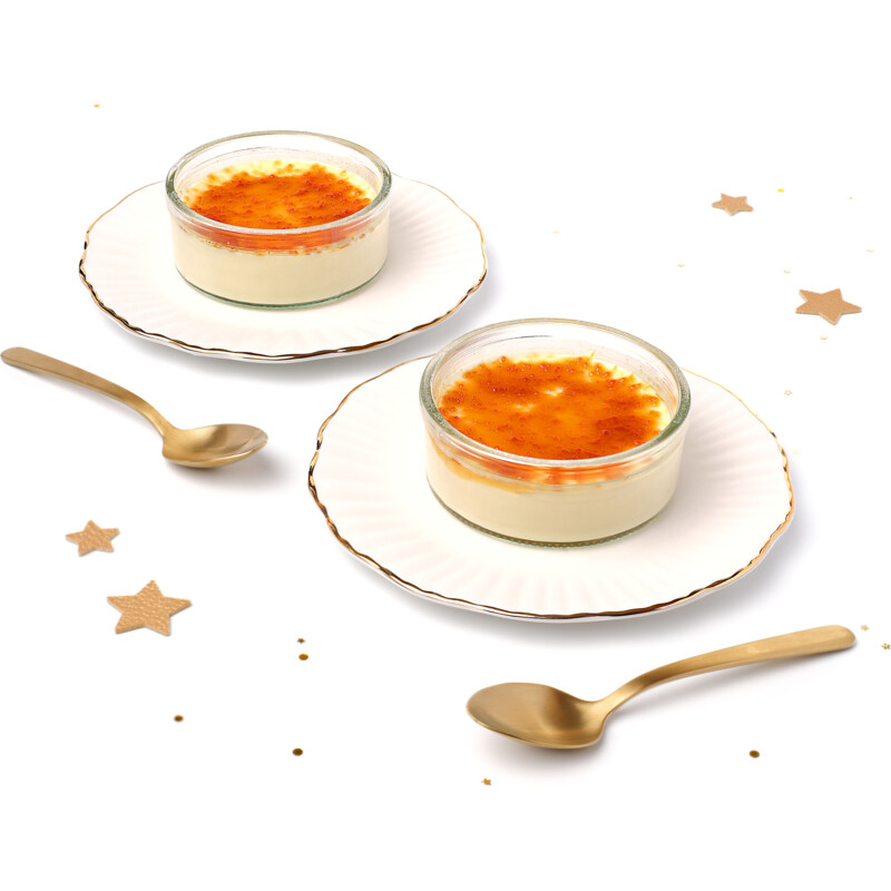 Een afbeelding van AH Crème brulée met karamel vlokken