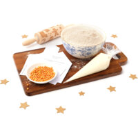 Een afbeelding van AH Excellent Mix voor Zaans gingerbread house