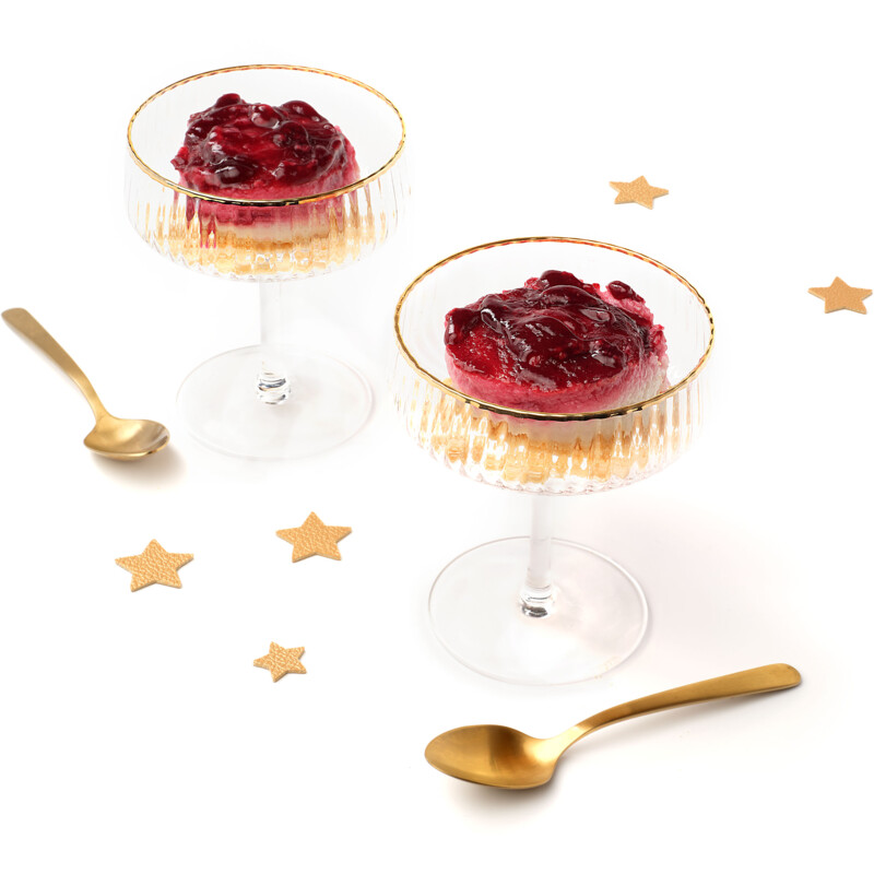 Een afbeelding van AH Terra Plantaardige dessert cheesecake bes