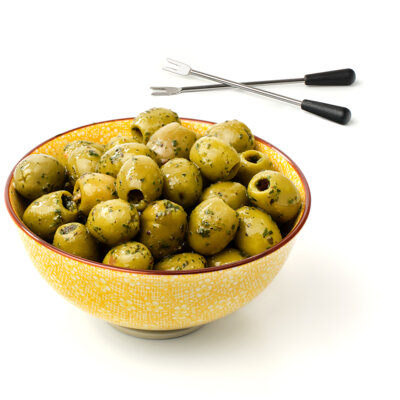 pdp-image-AH Groene olijven met basilicum