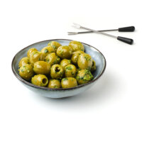 Een afbeelding van AH Olijven groene pesto