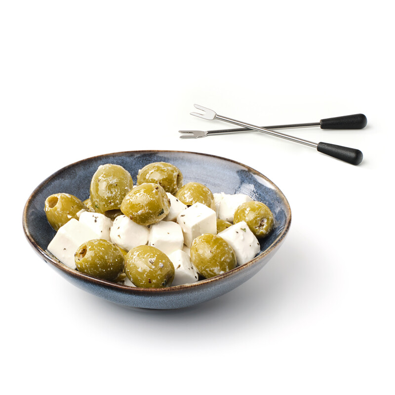 Een afbeelding van AH Groene olijven met witte kaas