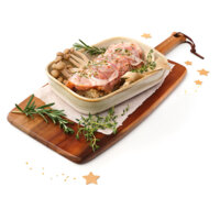 Een afbeelding van AH Excellent Scharrel kalkoen gebraad paddestoelen