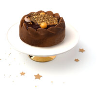 Een afbeelding van AH Excellent Chocolade hazelnoot taart