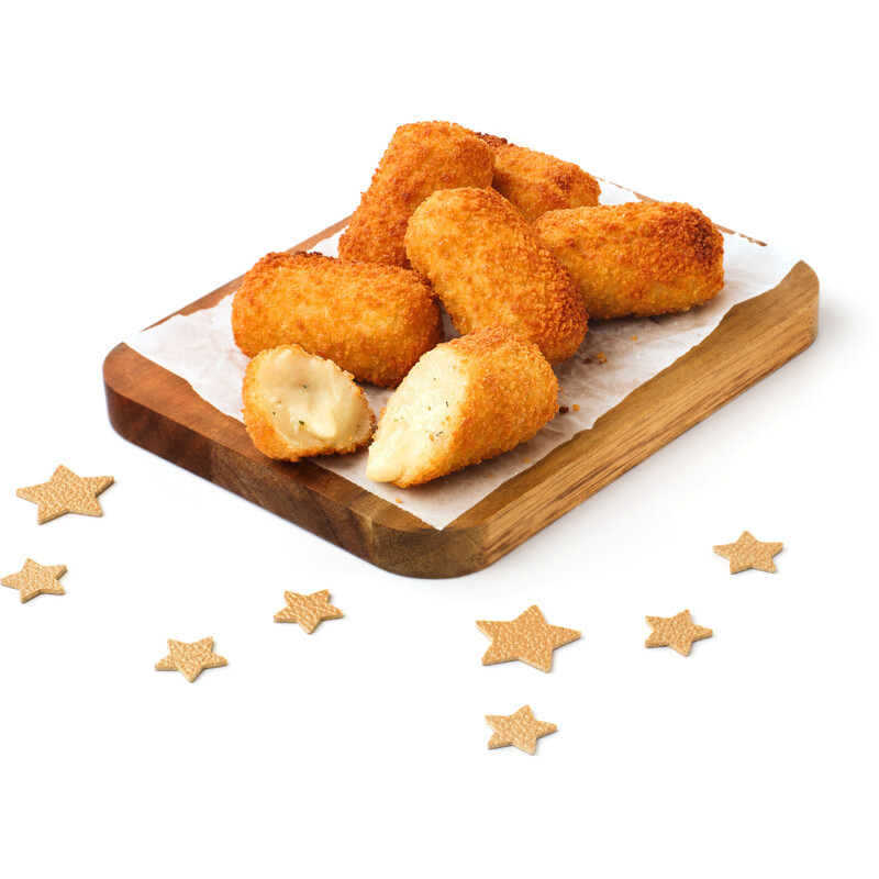 Een afbeelding van AH Excellent Parmezaanse kaaskroketjes met truffel
