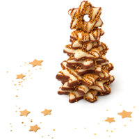 Een afbeelding van AH Excellent Sterren stapelboom melkchocolade