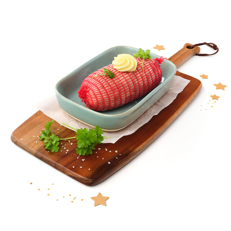 Een afbeelding van AH Excellent Scharrel kiprollade licht gekruid