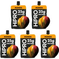 Een afbeelding van HiPRO  Protein kwark mango 5-pack