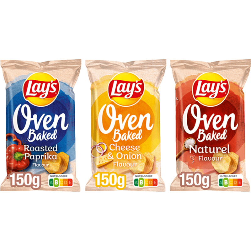 Een afbeelding van Lay's Oven Baked pakket
