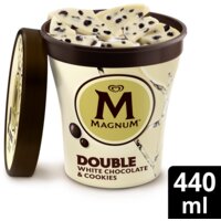 Een afbeelding van Magnum White chocolate & cookies
