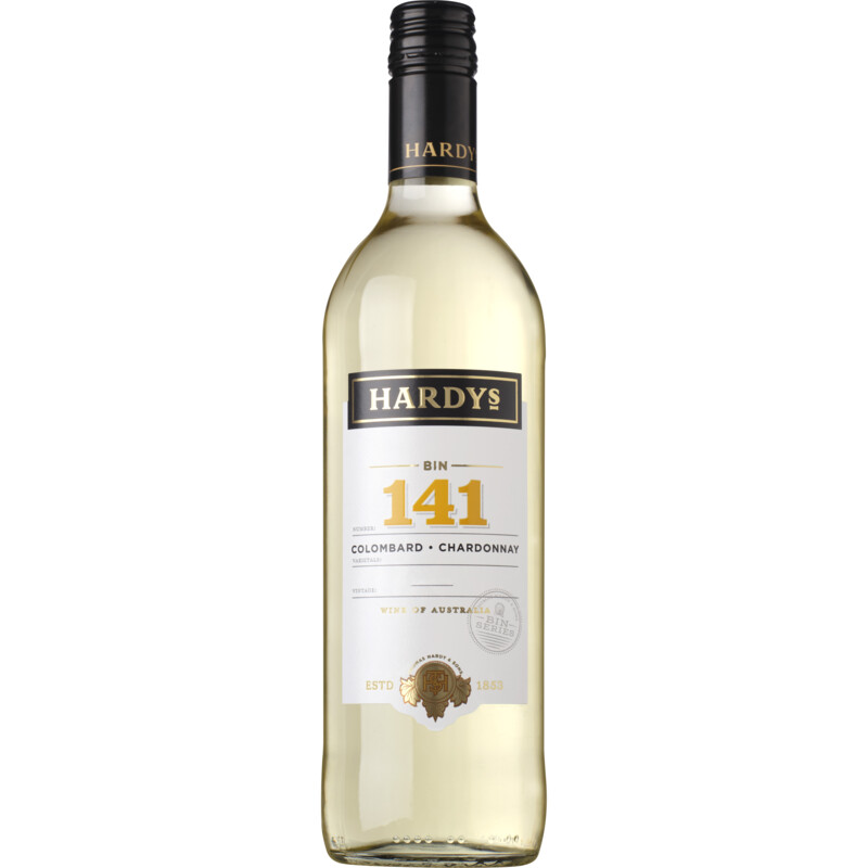 Een afbeelding van Hardys Bin 141 colombard chardonnay