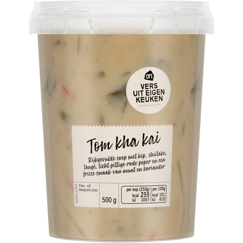 AH Verse soep tom kha kai bestellen Albert Heijn