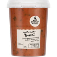 Een afbeelding van AH Verse soep Mediterraanse tomaat