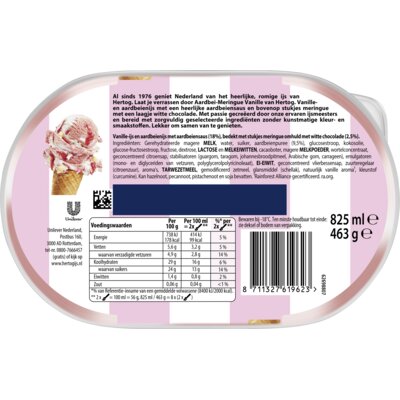 pdp-image-Hertog Ijssalon aardbei-meringue vanille