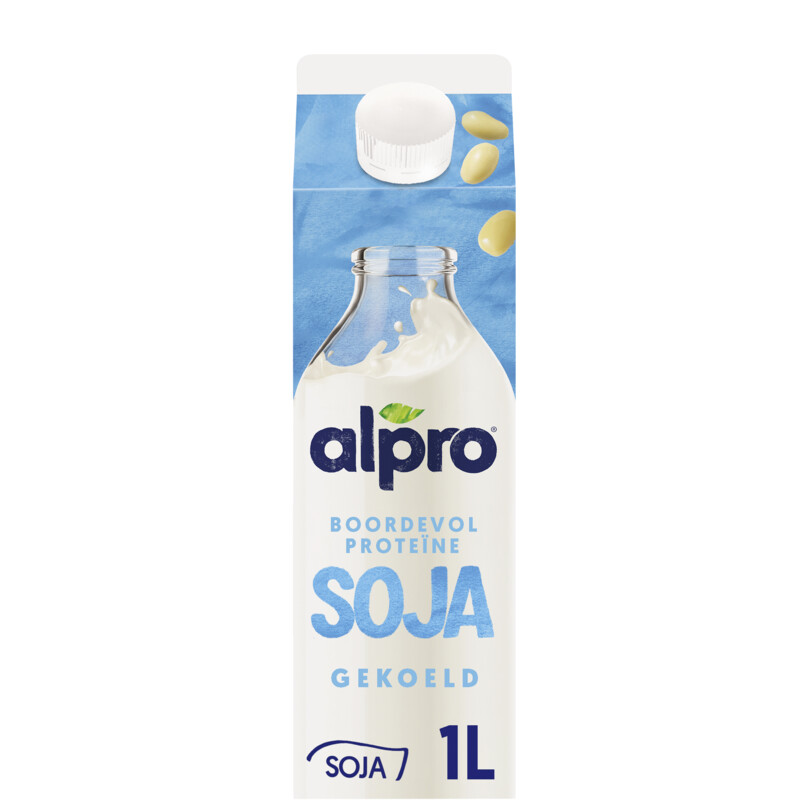 Een afbeelding van Alpro Sojadrink original gekoeld