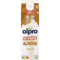 Een afbeelding van Alpro Amandeldrink zonder suikers gekoeld