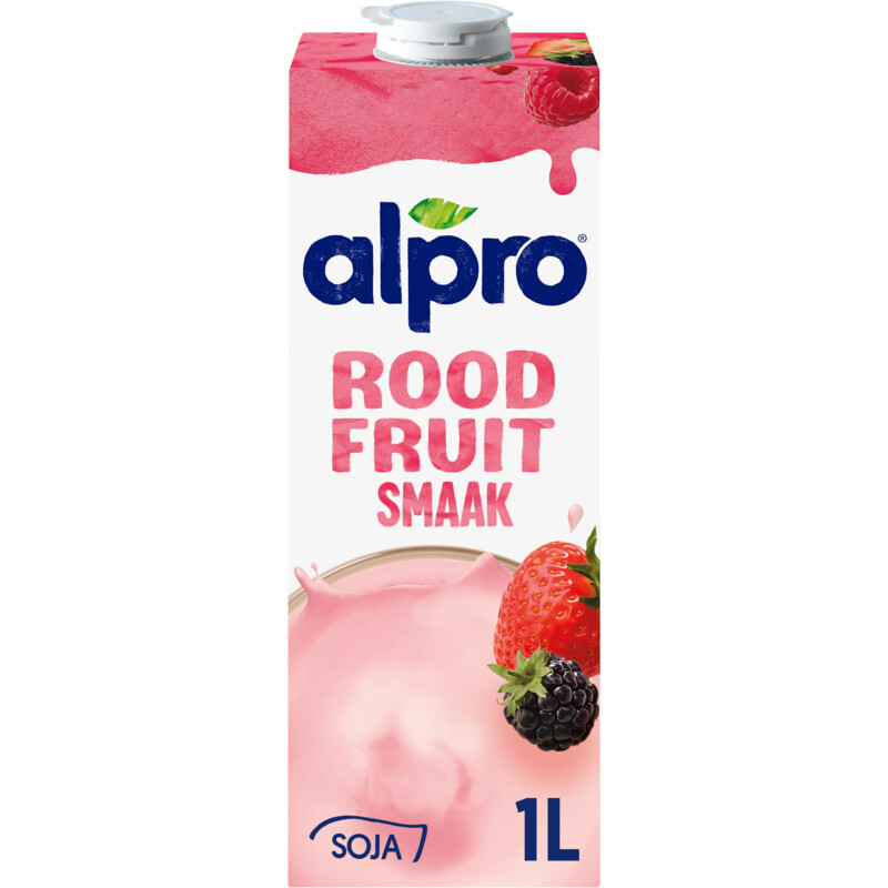 Een afbeelding van Alpro Sojadrink rode vruchten
