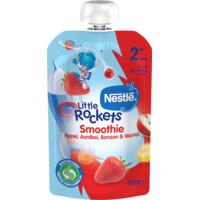 Een afbeelding van Nestlé Smoothie aardbei appel banaan wortel 2+
