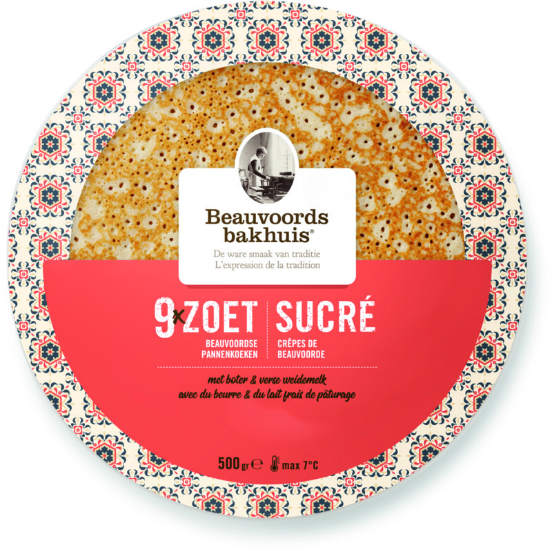 Een afbeelding van Beauvoords Bakhuis Beauvoordse pannenkoeken gezoet