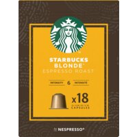 Een afbeelding van Starbucks Nespresso blonde espresso roast capsules