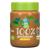AH Terra Plantaardig biologisch 100% pindakaas