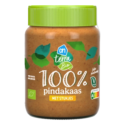 pdp-image-AH Terra Plantaardig biologisch 100% pindakaas
