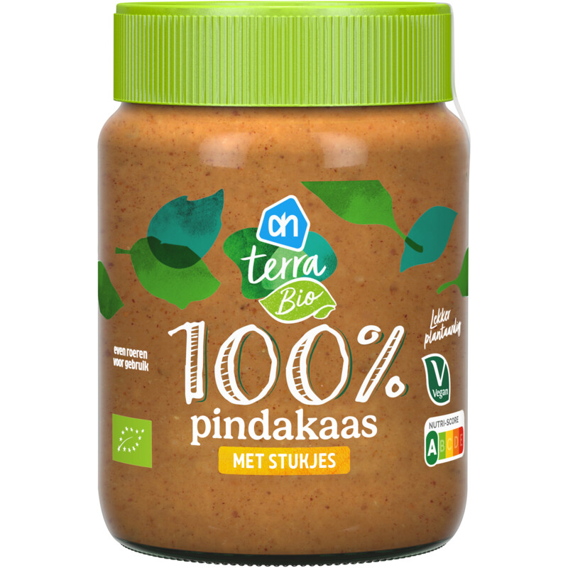 100% Pindakaas met stukjes bio - 5076