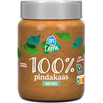 pdp-image-AH Terra Plantaardig 100% pindakaas naturel