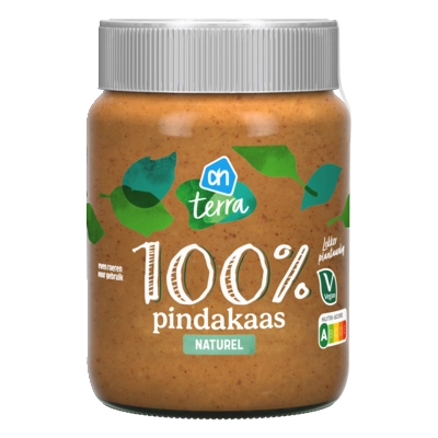 pdp-image-AH Terra Plantaardig 100% pindakaas naturel