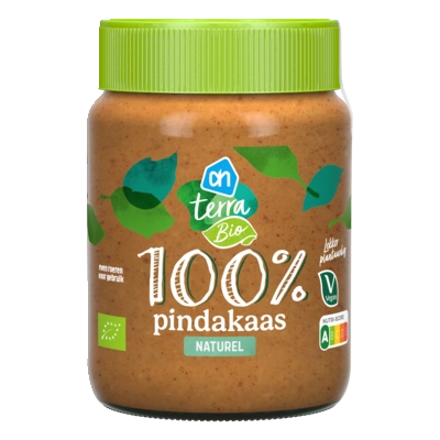 pdp-image-AH Terra Plantaardig biologisch 100% pindakaas
