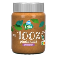 AH Terra Plantaardig 100% pindakaas extra grof