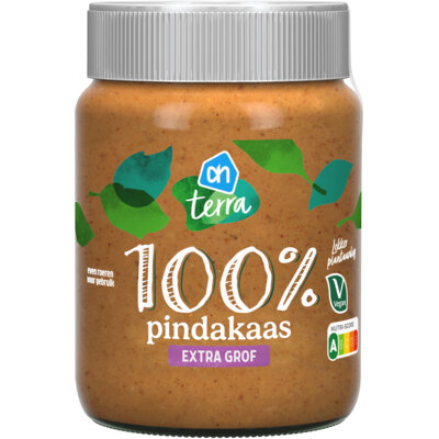 pdp-image-AH Terra Plantaardig 100% pindakaas extra grof