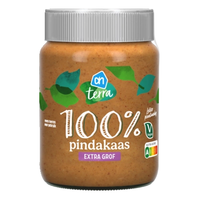 pdp-image-AH Terra Plantaardig 100% pindakaas extra grof