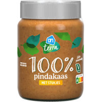 AH Terra Plantaardig 100% pindakaas stukjes
