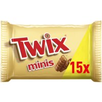 Een afbeelding van Twix Minis repen uitdeelzak