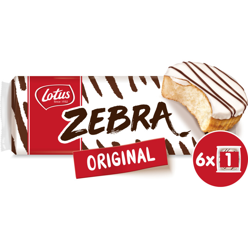 Een afbeelding van Lotus Zebra original bel