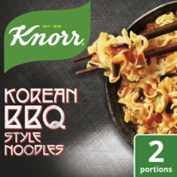 Een afbeelding van Knorr Korean BBQ style noodles smokey-spicy