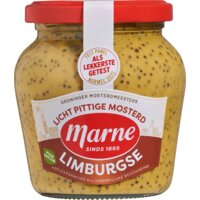 Een afbeelding van Marne Limburgse mosterd grof en mild