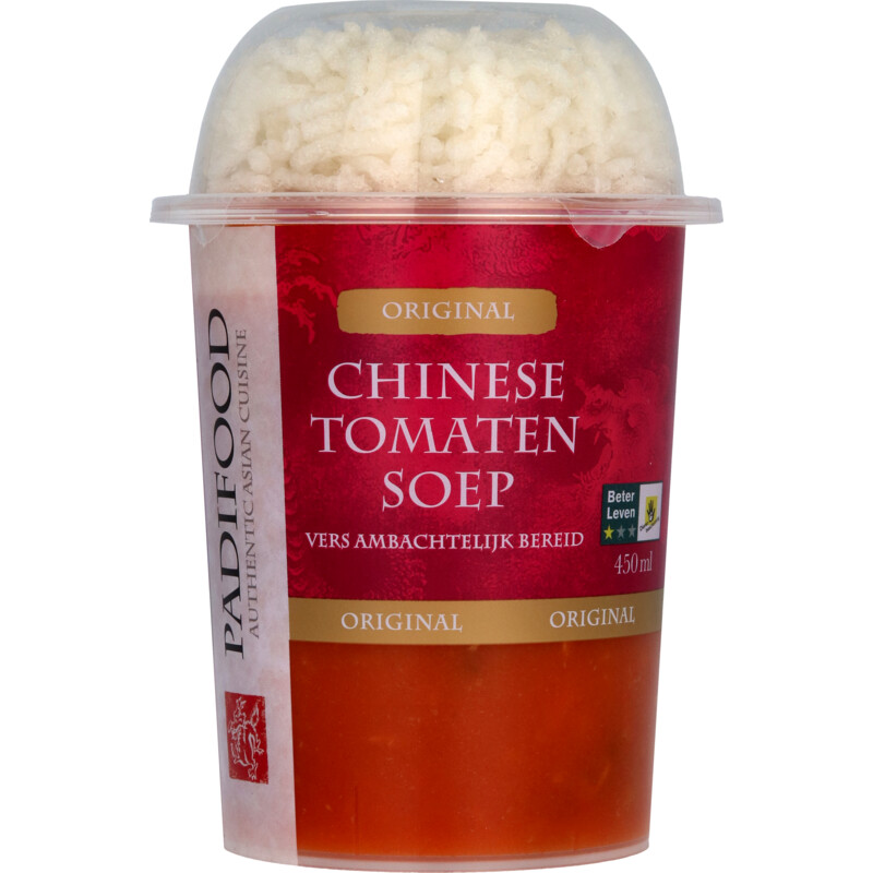 Een afbeelding van Padifood Chinese tomatensoep
