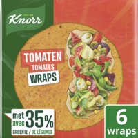 Een afbeelding van Knorr Tomaten wraps