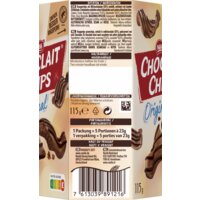 Een afbeelding van Nestlé Choclait chips melkchocolade