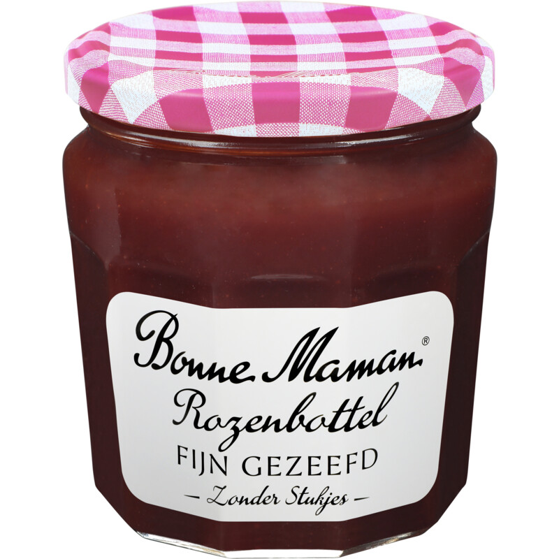 Een afbeelding van Bonne Maman Rozenbottel fijn gezeefd