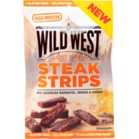 Een afbeelding van Wild West Steak strips honey BBQ