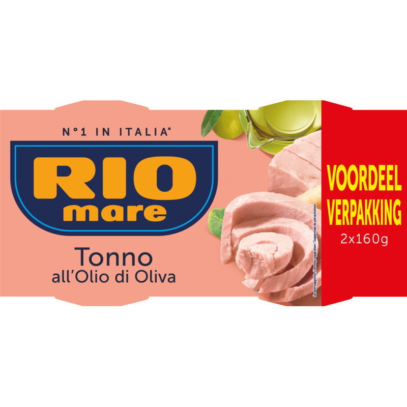 Rio Mare Tonijn in olijfolie 2-pack