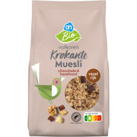 Een afbeelding van AH Biologisch Krokante muesli chocolade & hazelnoot