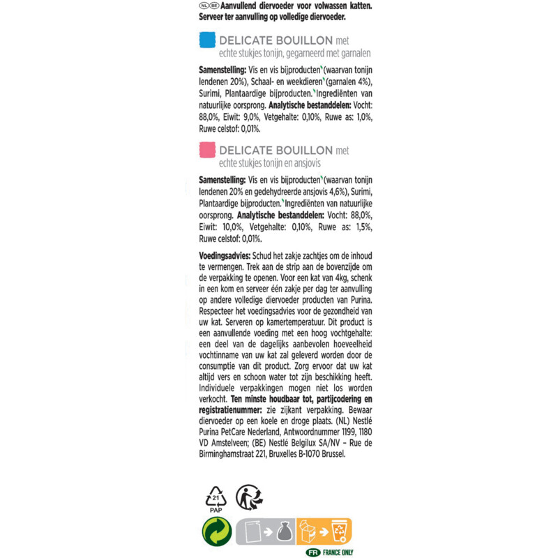 Een afbeelding van Gourmet Gour soup vis 4 pak