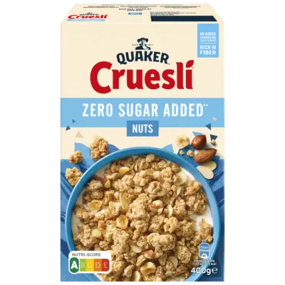 pdp-image-Quaker Cruesli zero sugar added nuts